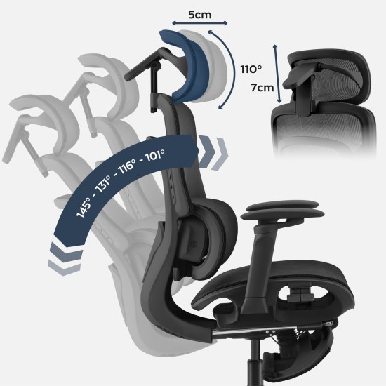 Mark Adler Visioner 8.3 Black Massage Office Chair