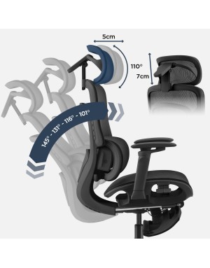 Mark Adler Visioner 8.3 Black Massage Office Chair
