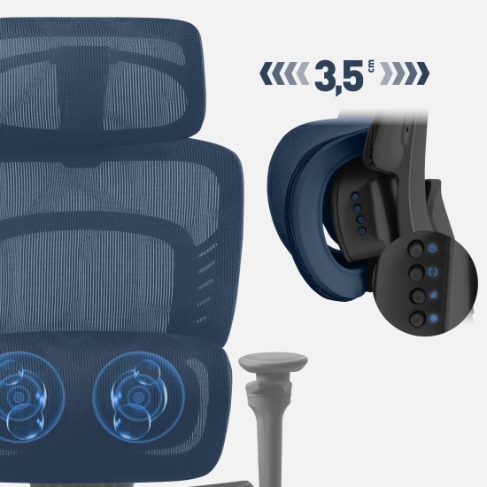 Mark Adler Visioner 8.3 Black Massage Office Chair