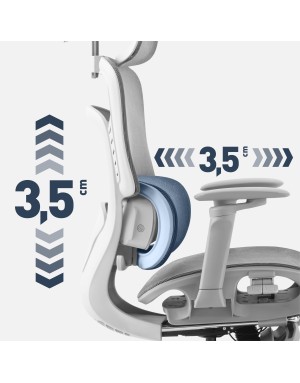 Mark Adler Visioner 8.3 Grey Massage Office Chair