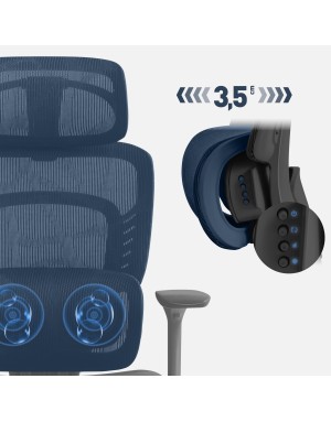 Mark Adler Visioner 6.1 Black Massage Office Chair