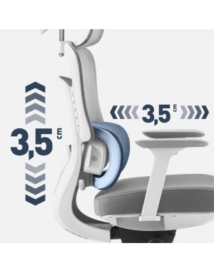 Mark Adler Visioner 6.1 Grey Massage Office Chair