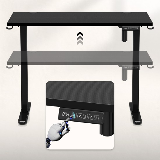 Electric Desk Huzaro Hero 7.9 Black