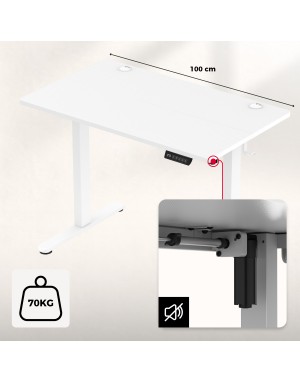 Huzaro Hero 7.9 White electric desk