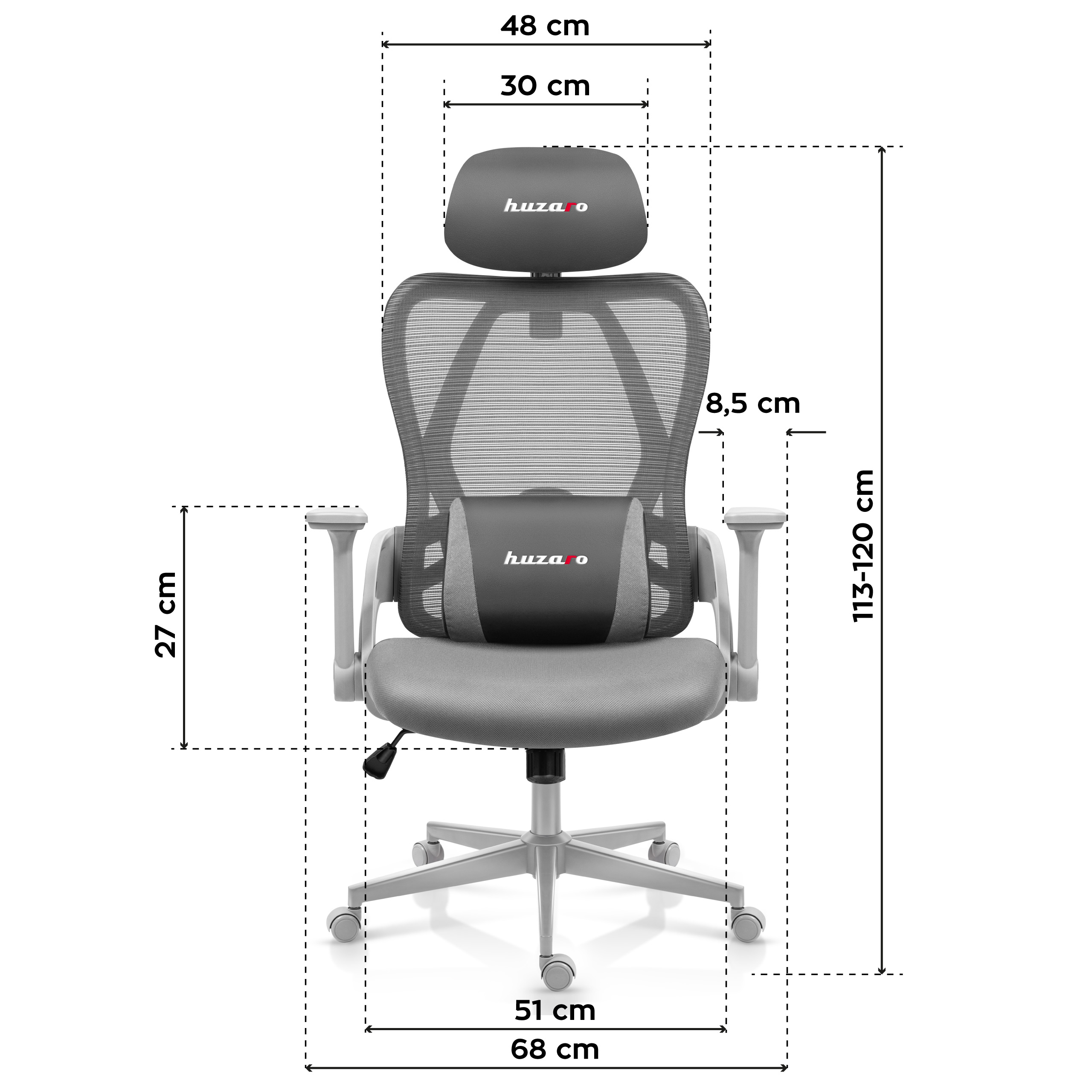 Wymiary Huzaro Combat 5.0 White