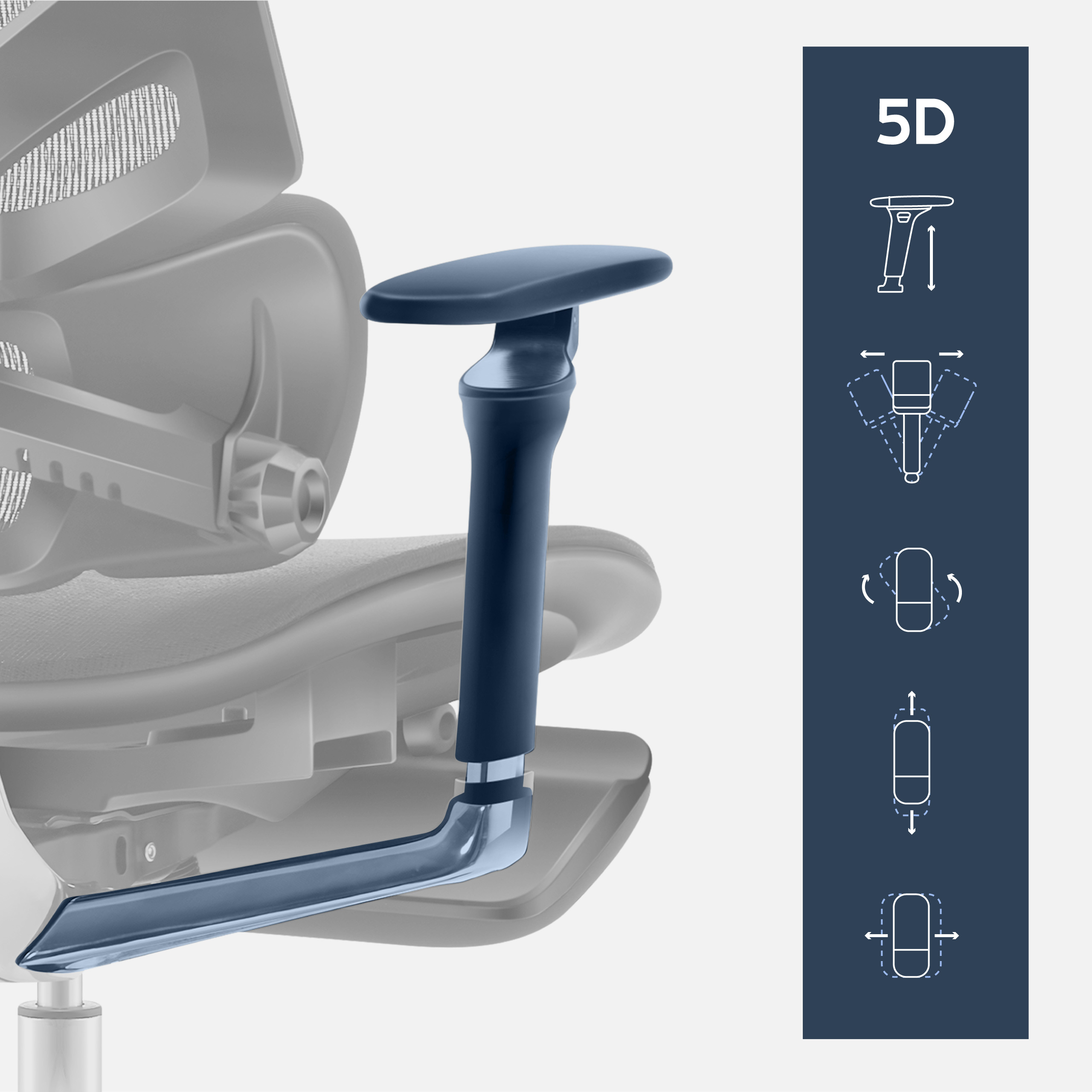 Cyrkulacja powietrza w fotelu biurowy Expert 9.5