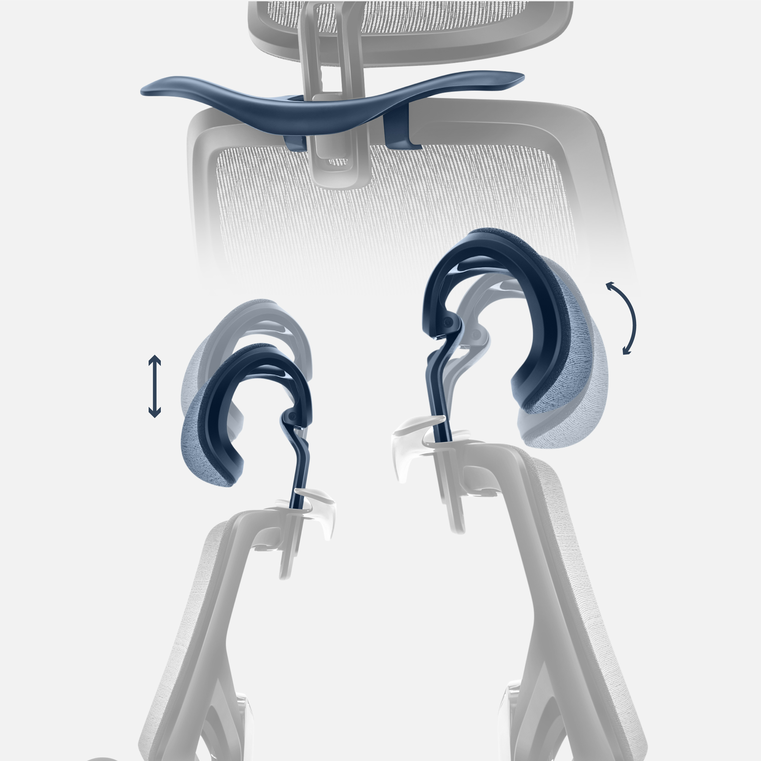 Prawy bok fotela biurowego Mark Adler Expert 9.5