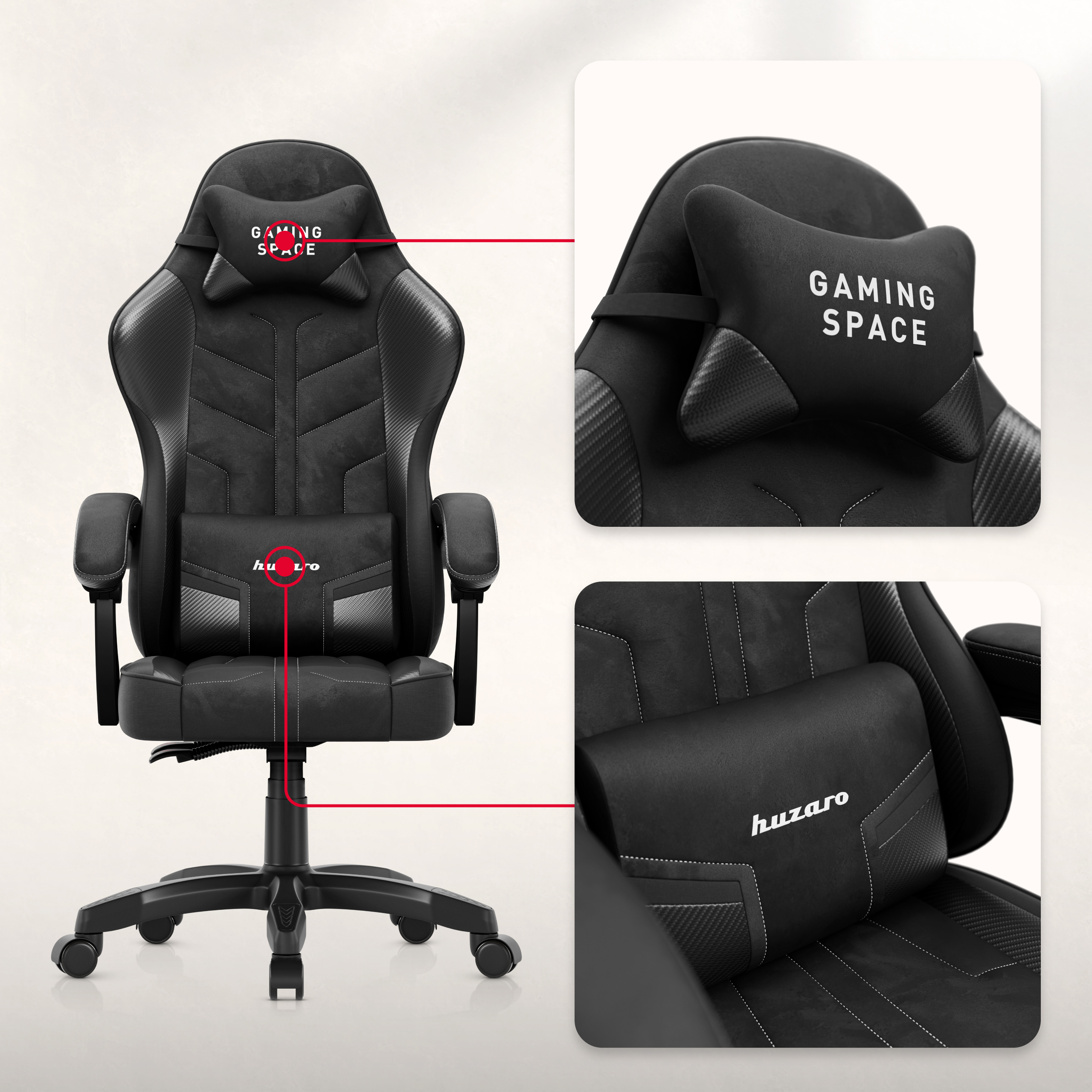 Tehnologie spumă turnată Huzaro Force 2.7 Black