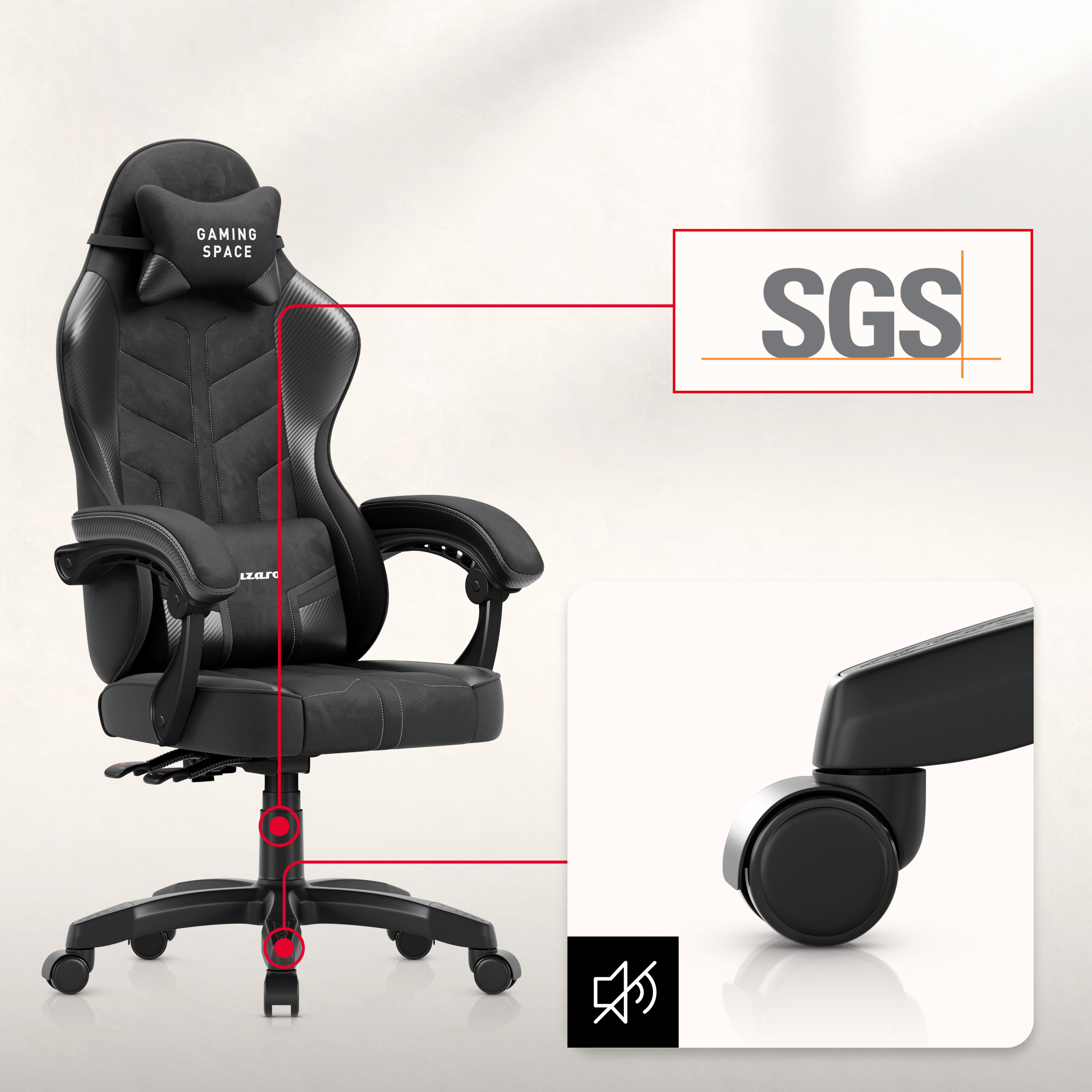 Funcția de balansare Huzaro Force 2.7 Black