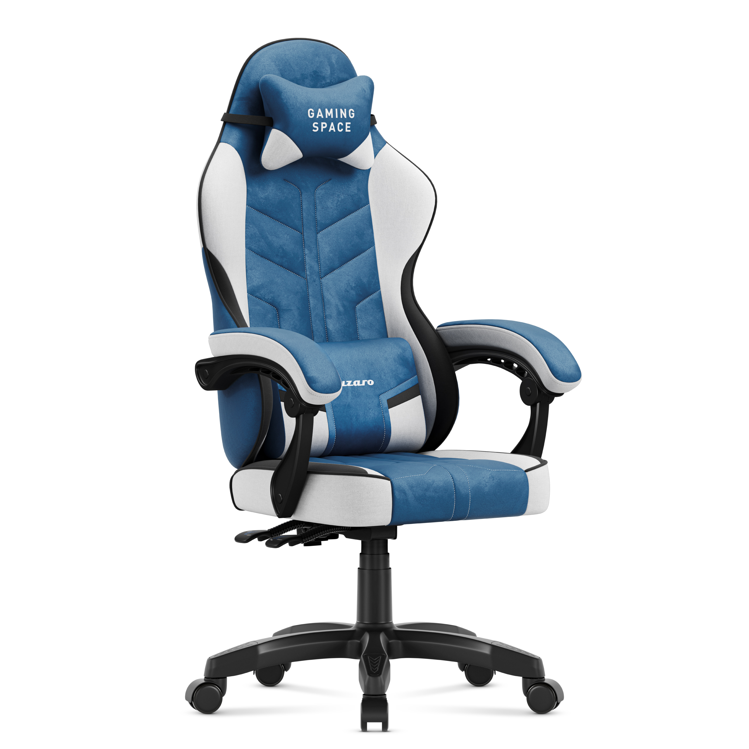 Unghi stânga al scaunului de gaming Huzaro Force 2.7 Blue