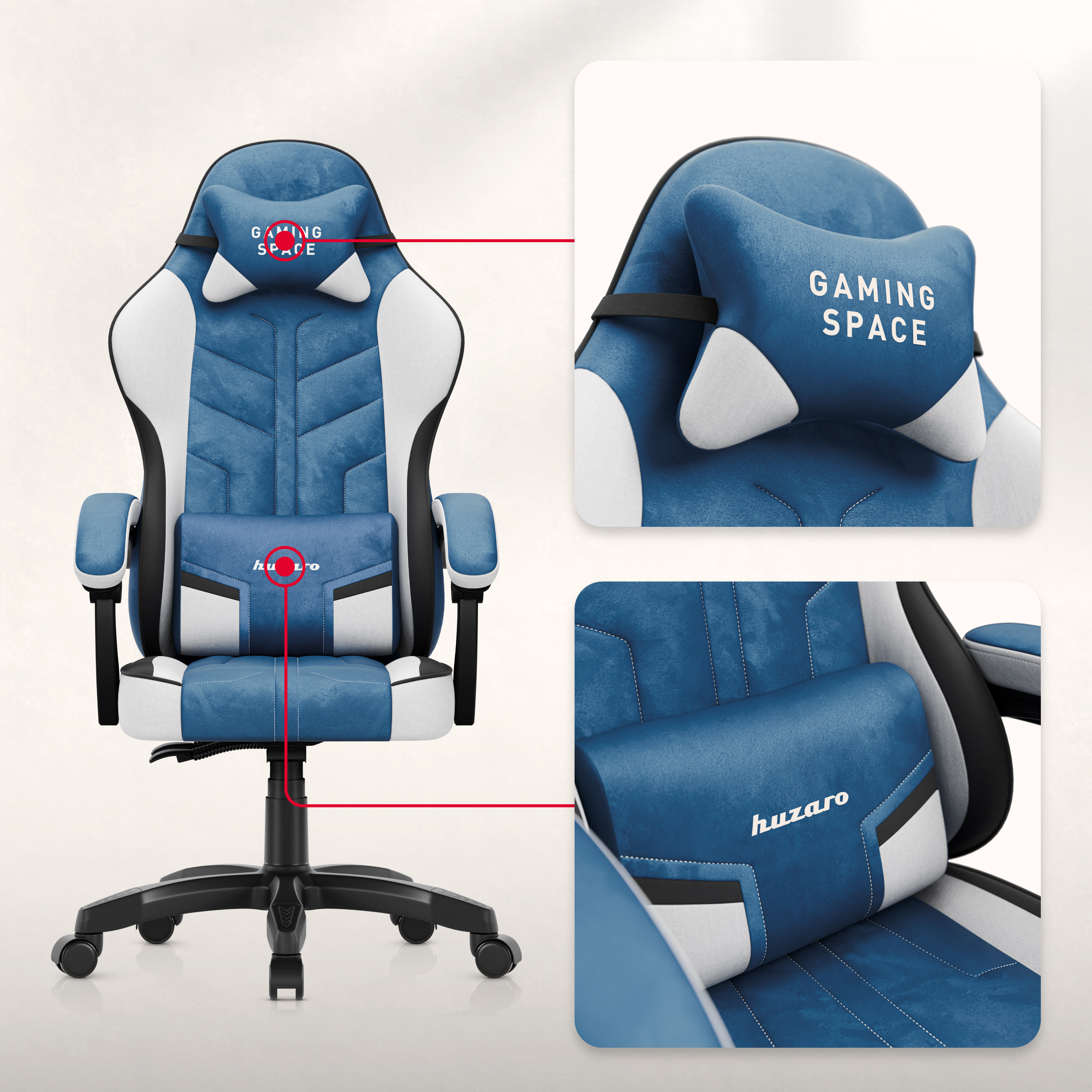Tehnologie spumă turnată Huzaro Force 2.7 Blue