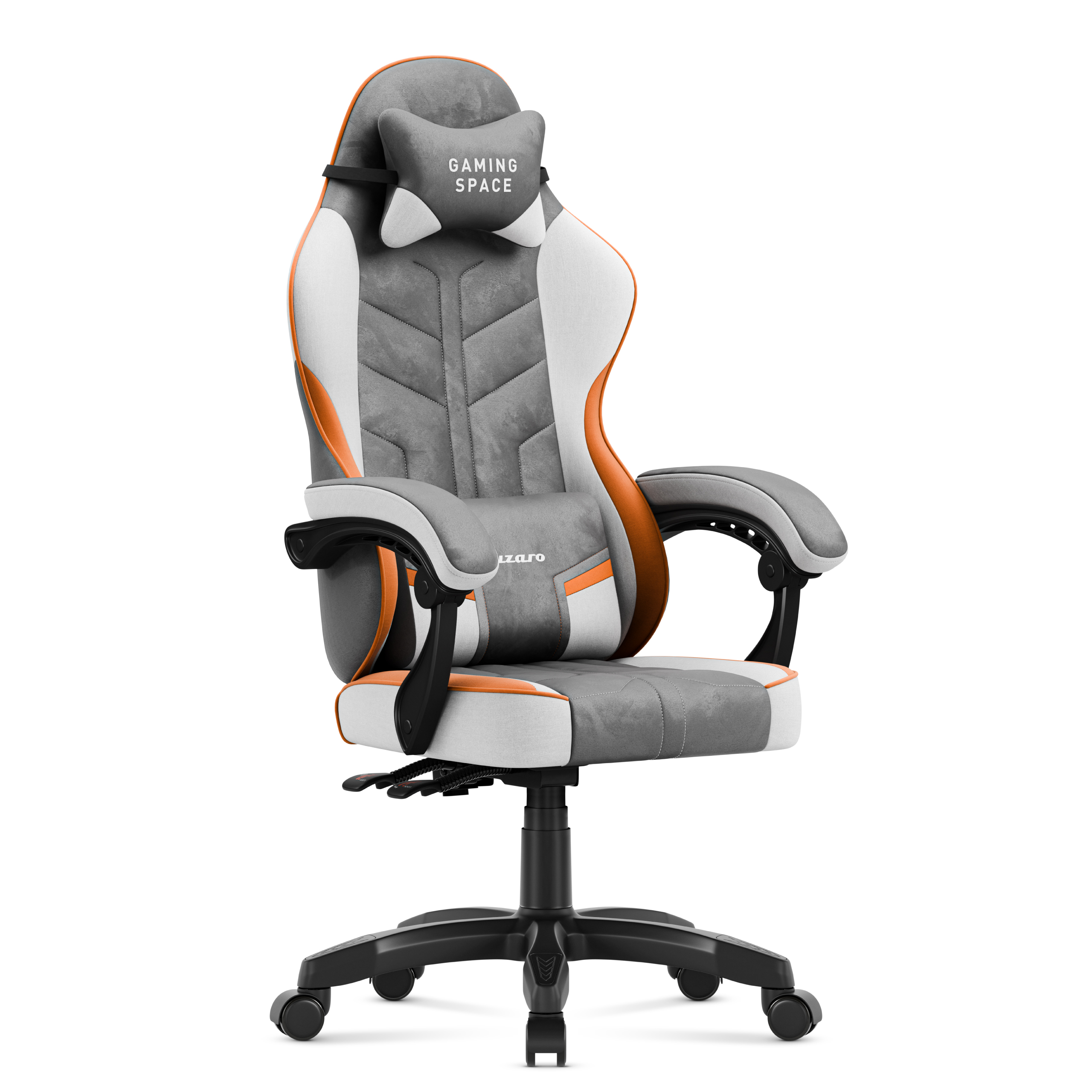 Unghi stânga al scaunului de gaming Huzaro Force 7.6 Grey