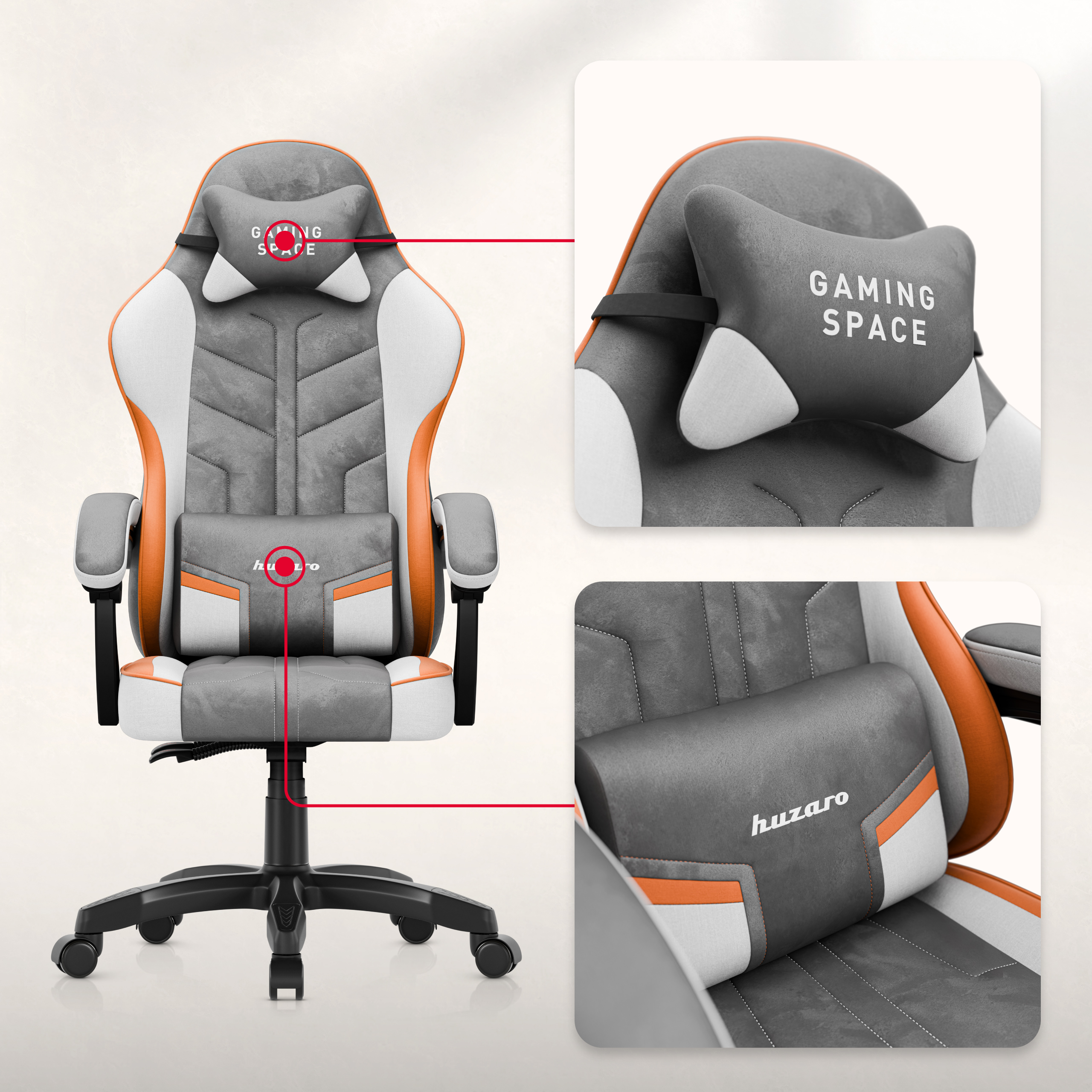 Tehnologie spumă turnată Huzaro Force 7.6 Grey