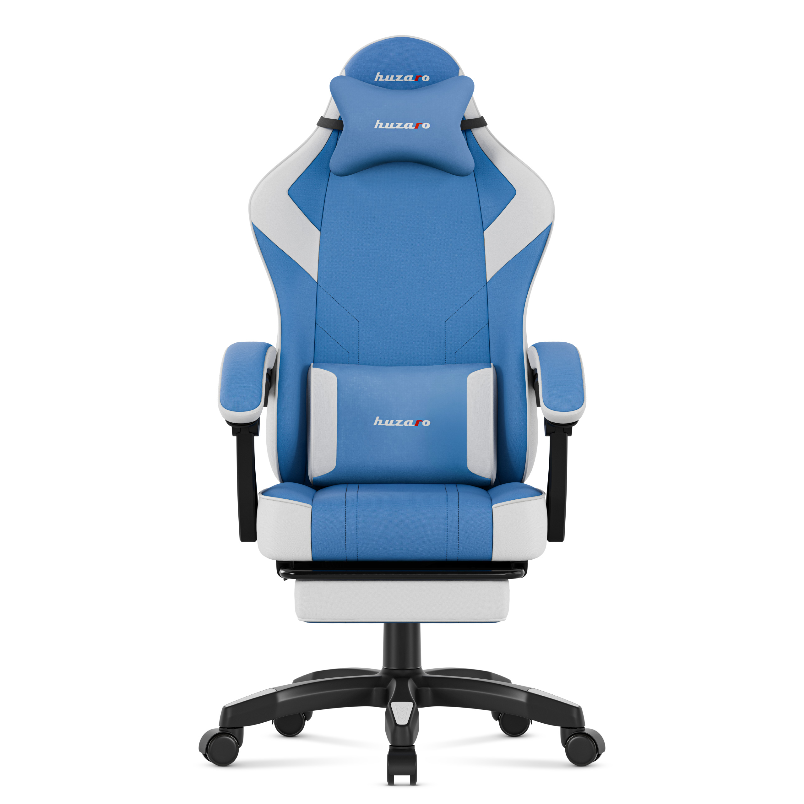 Lewy skos fotela gamingowego Huzaro Force 7.6 Grey