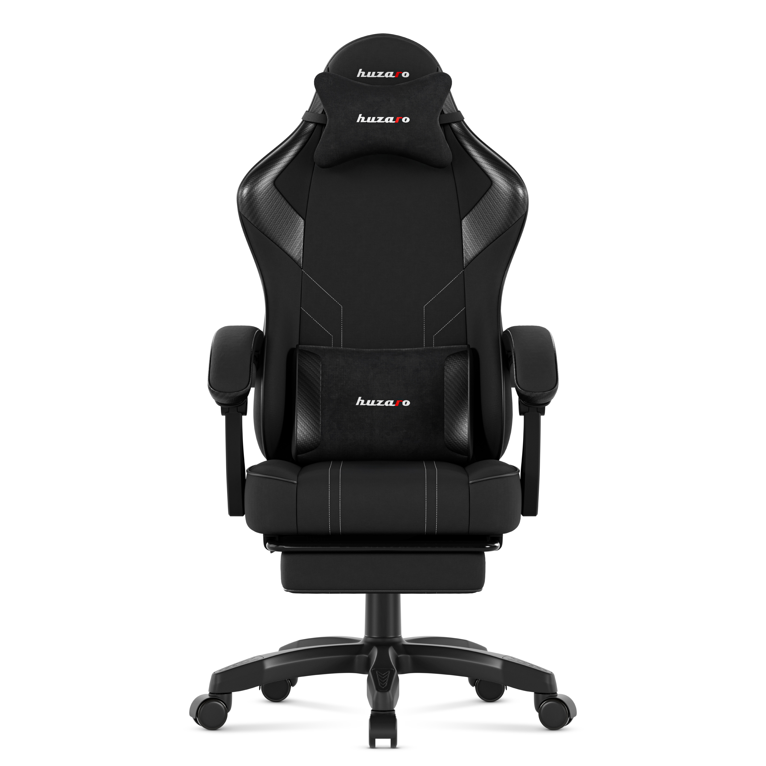Lewy skos fotela gamingowego Huzaro Force 7.6 Grey
