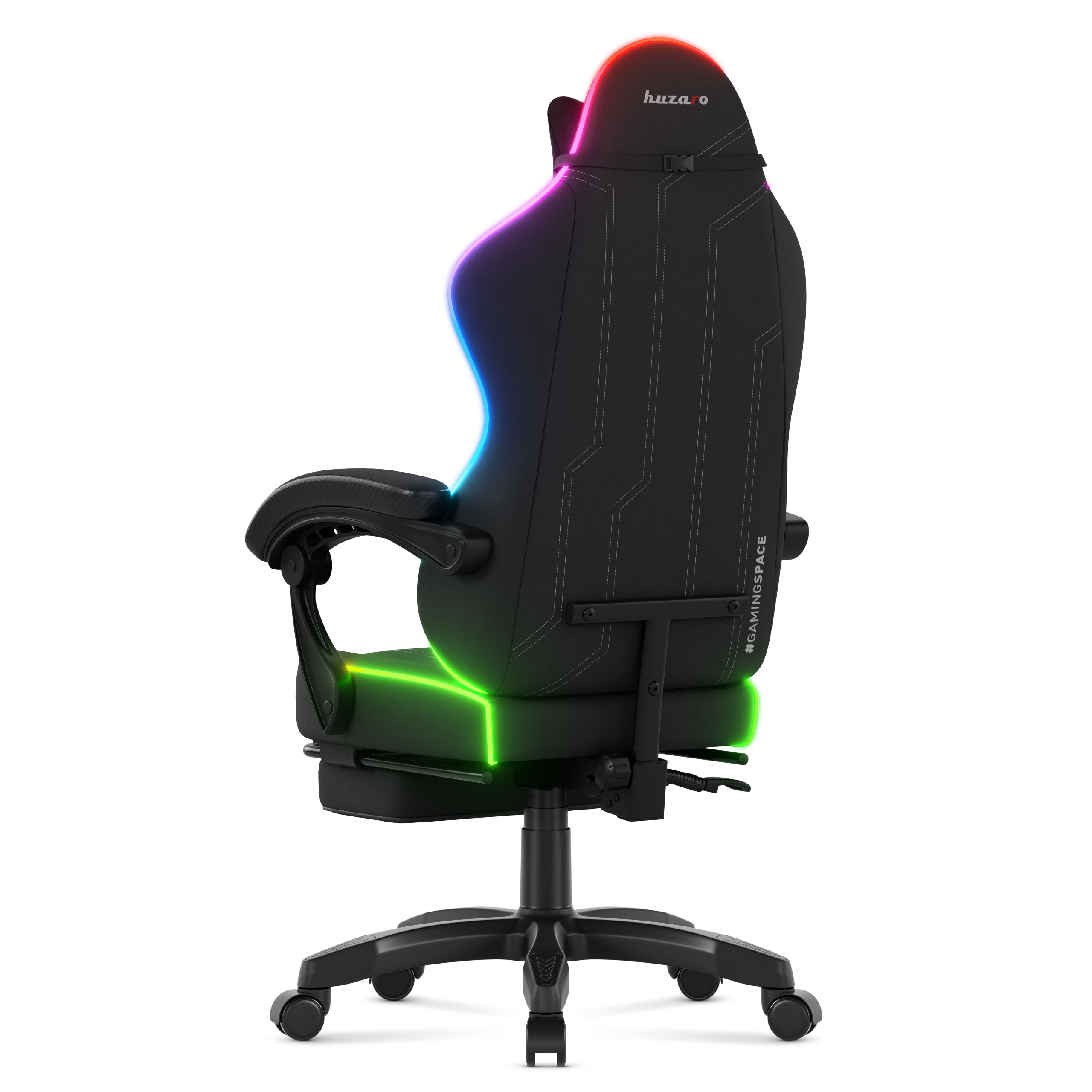 Tył fotela gamingowego Huzaro Force 7.6