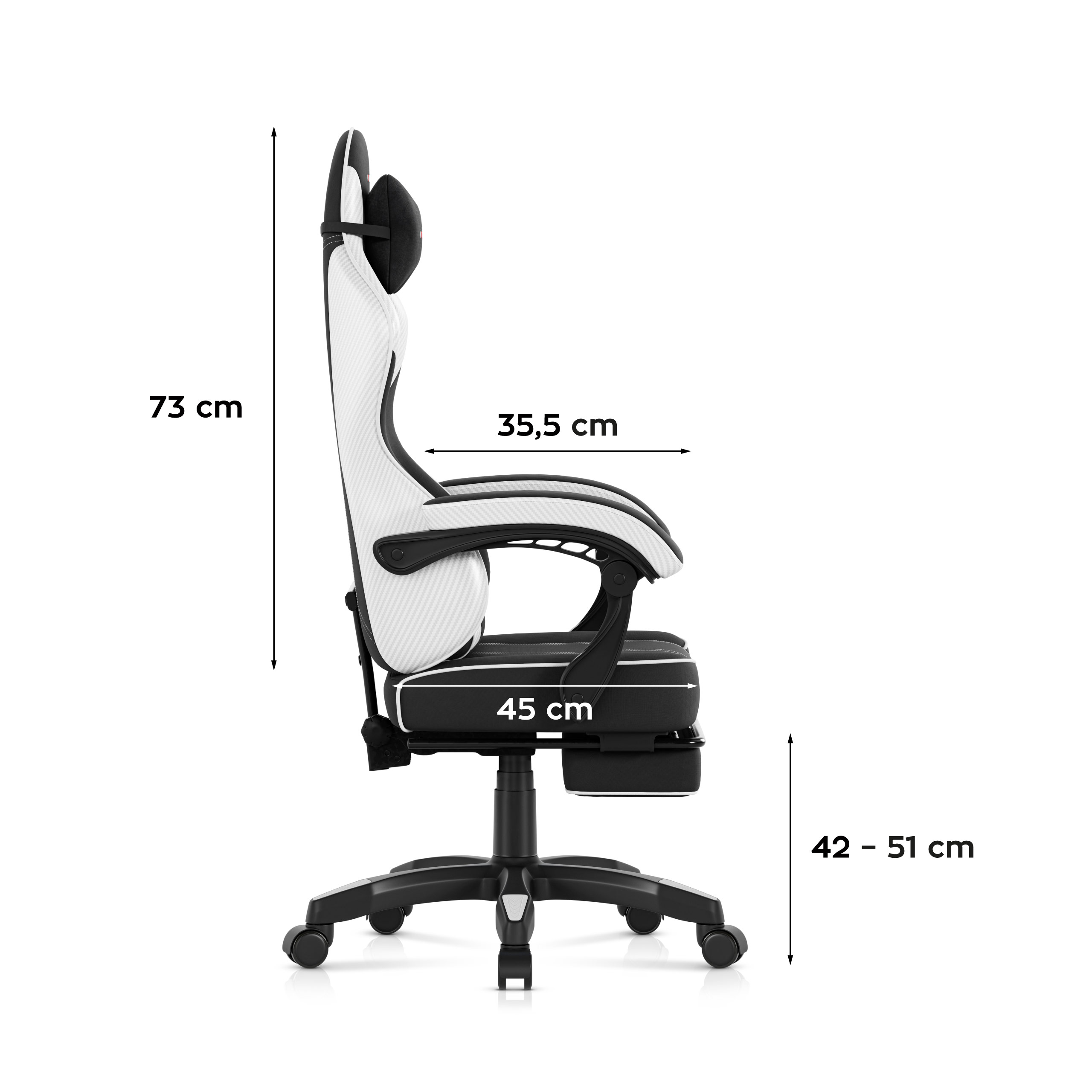 Zbliżenia na fotel Huzaro Force 7.6 Grey