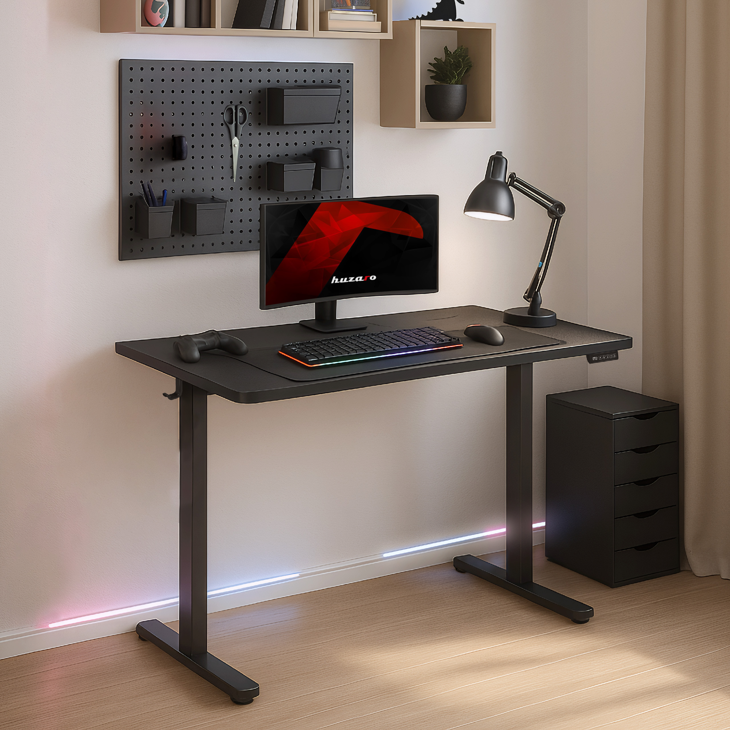 Uchwyty w biurku elektrycznym Hero 7.9