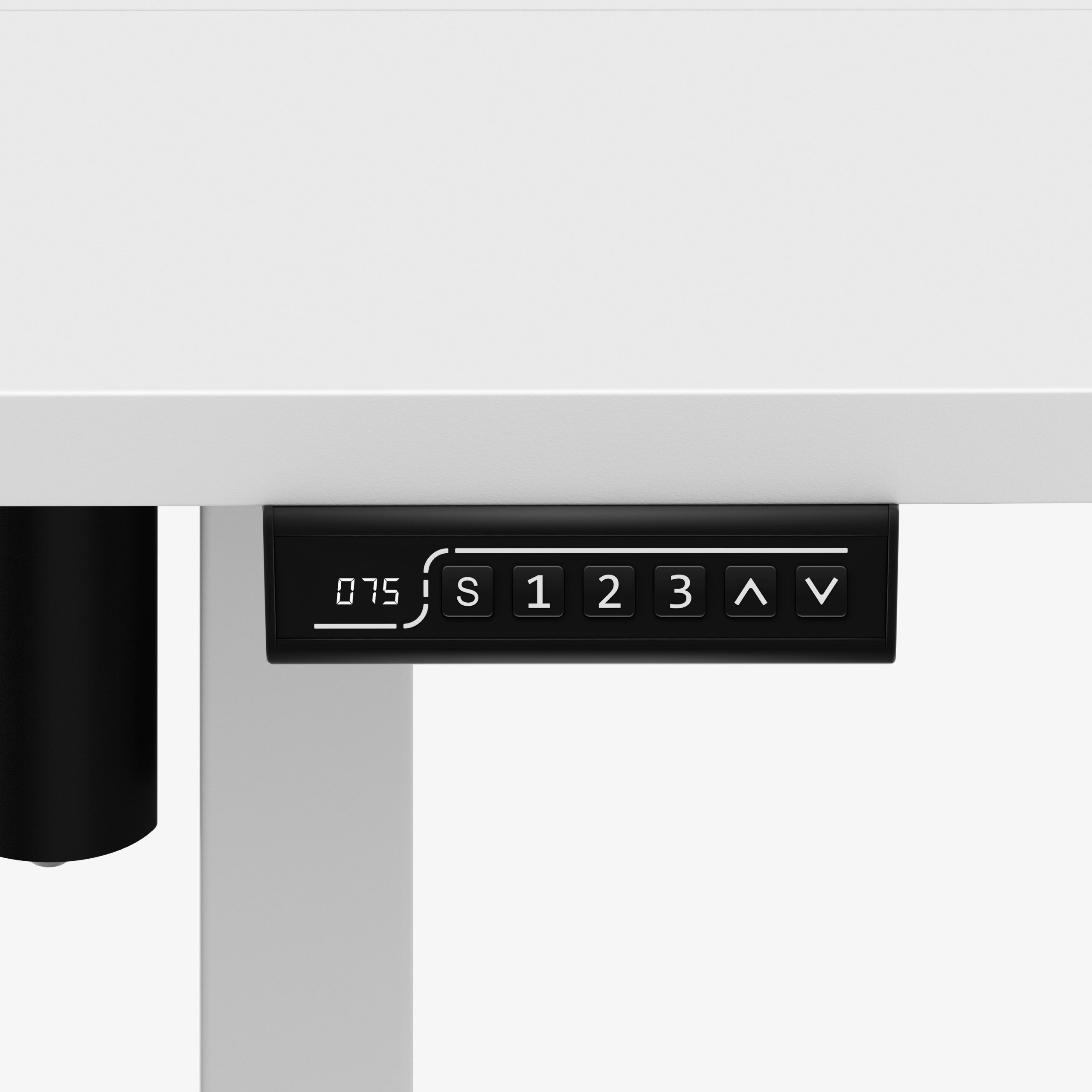 Leader 4.0 desk with shelves