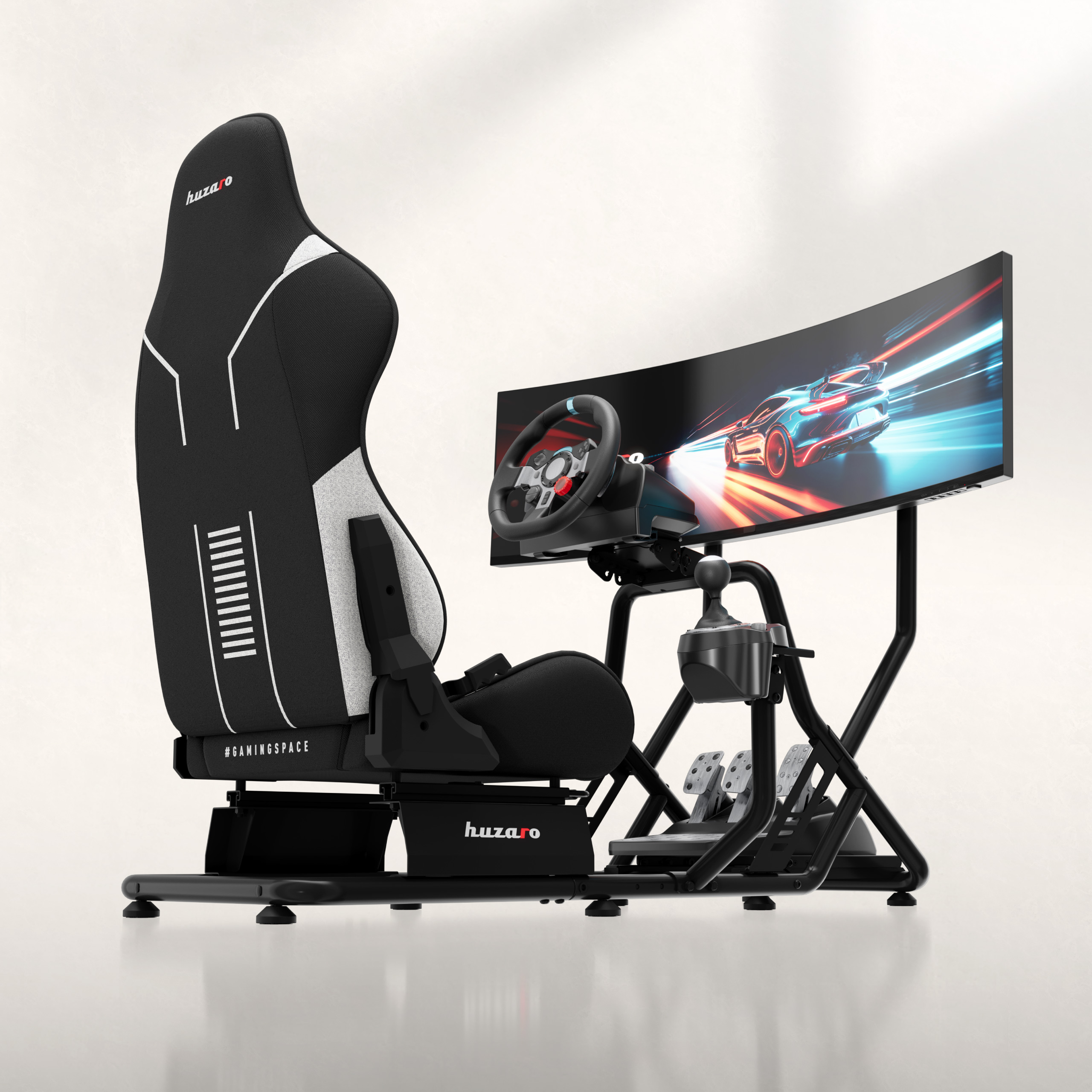 Tył stelaża do simracingu Huzaro Speed 6.0