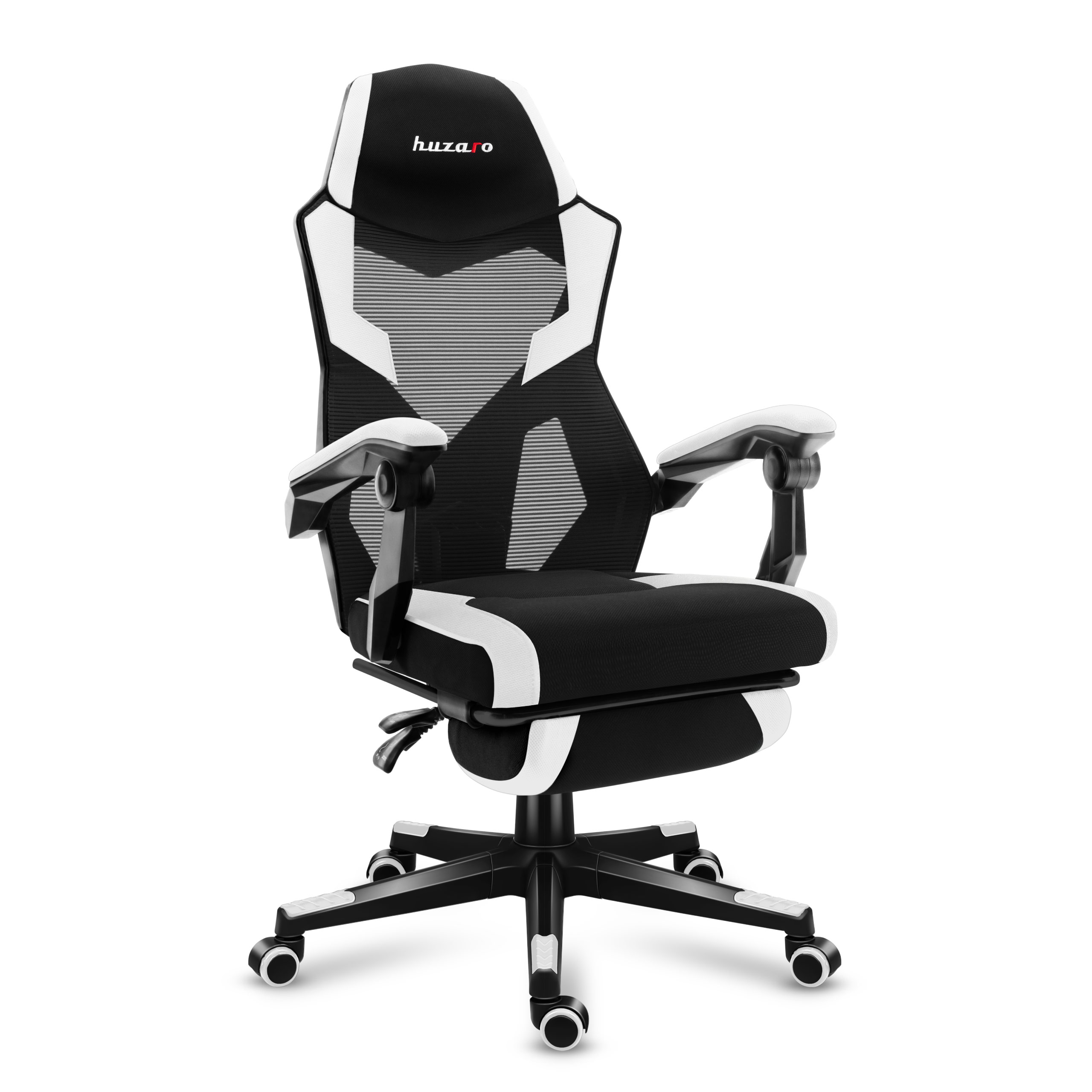 Left diagonal of the Huzaro Force 7.6 Grey gaming chair