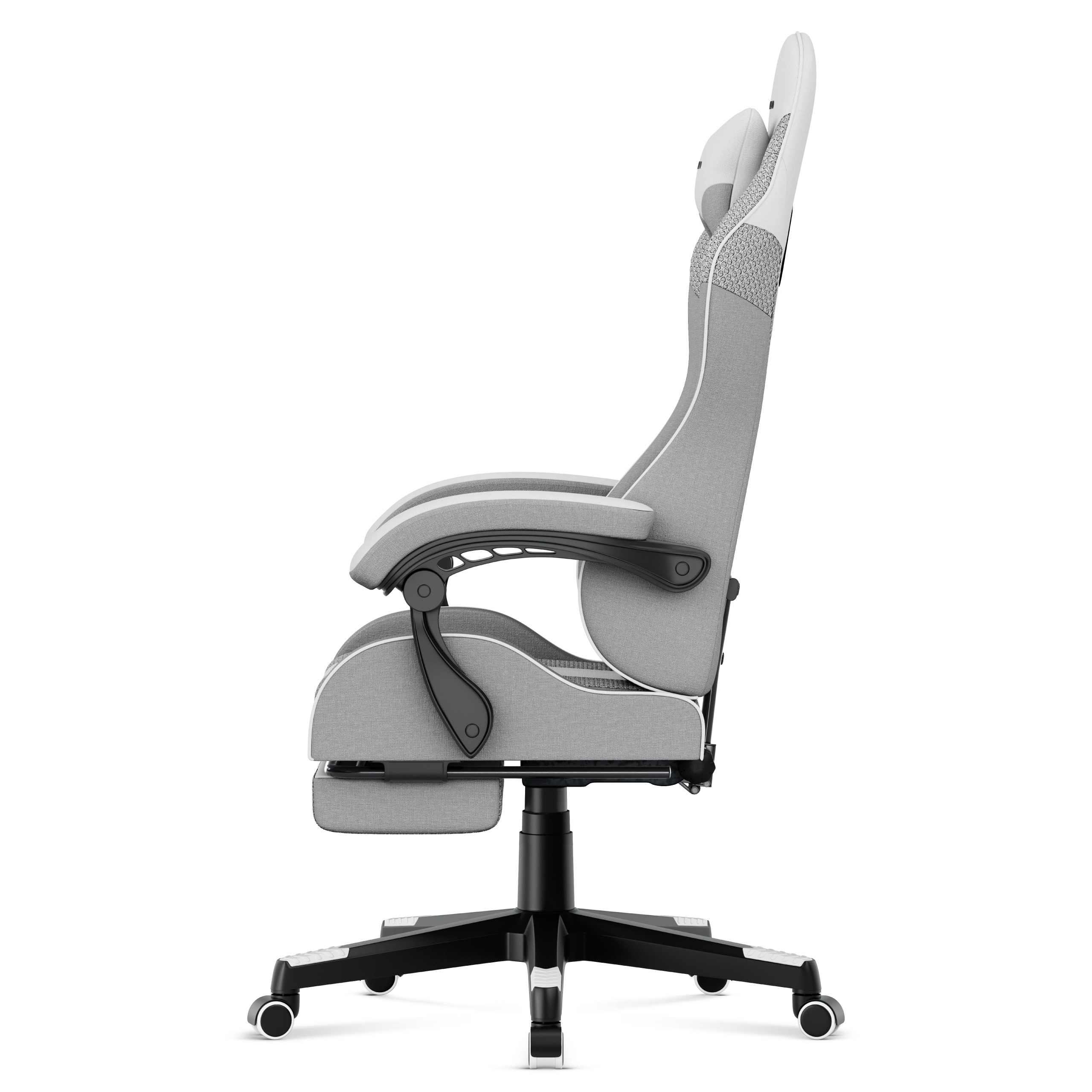 Lewy bok fotela Huzaro Force 4.7 White Mesh