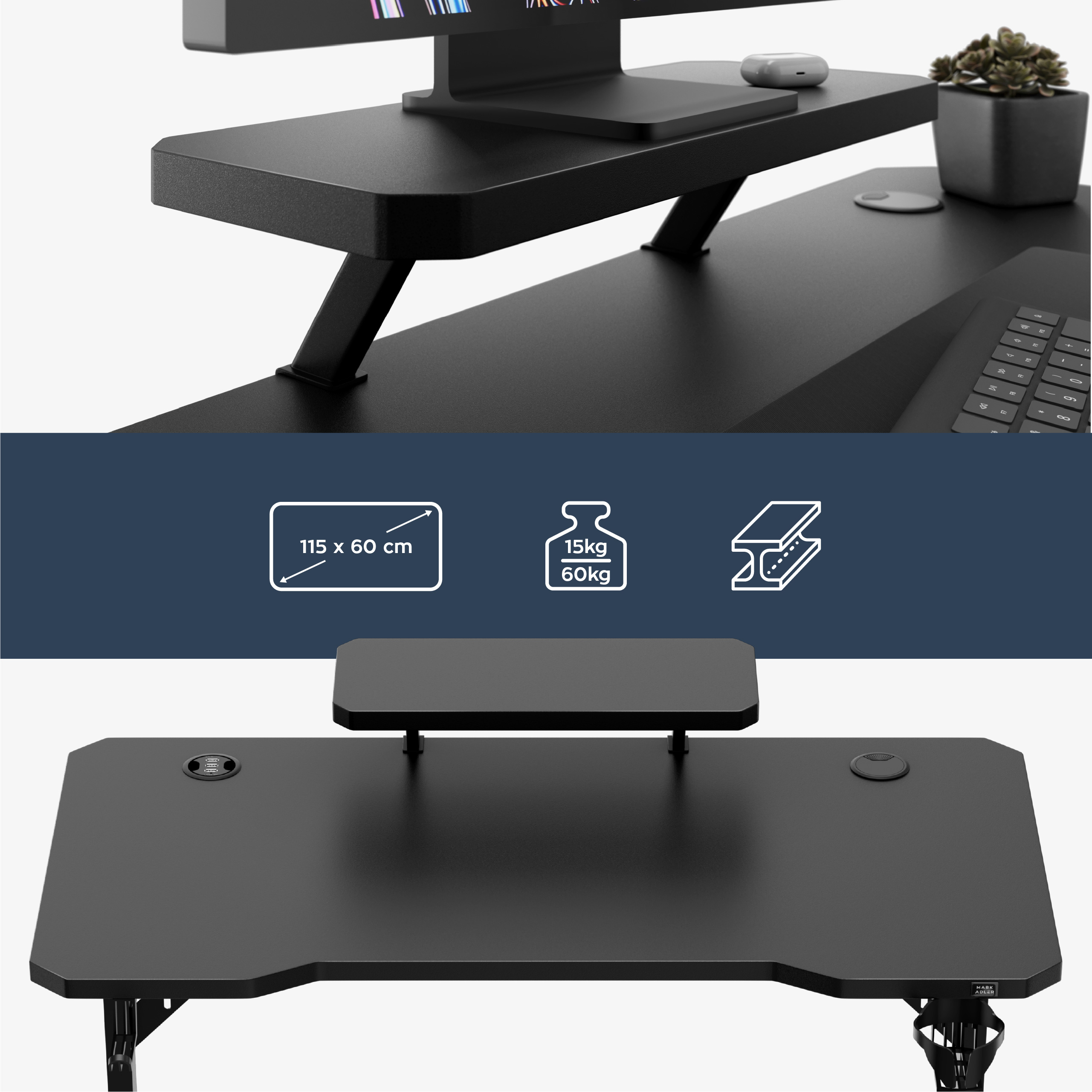Foldable desk Mark Adler Leader 1.5