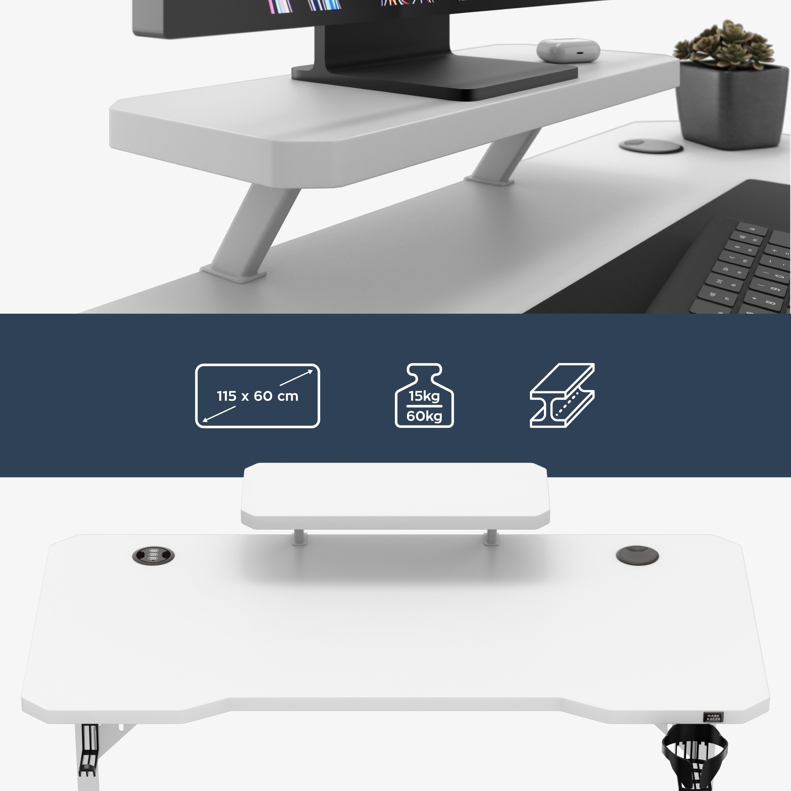 Foldable desk Mark Adler Leader 1.5