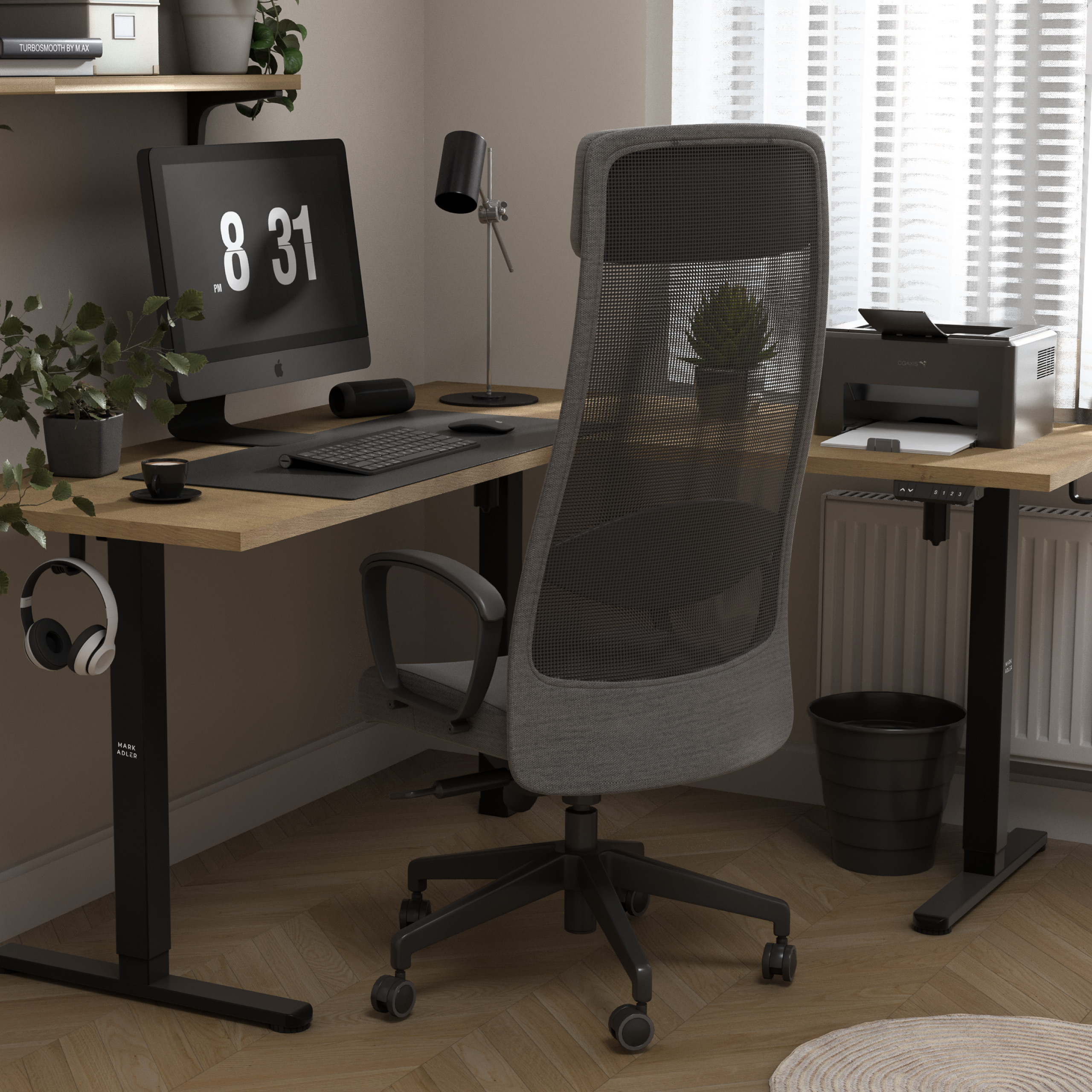 オタツページ Rebecca M30 2台 Mark Adler Xeno 7.6 two-motor electric desk stand